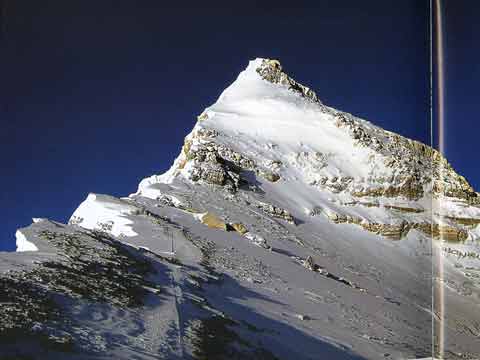
Everest North Face Summit Area - Everest: The History of the Himalayan Giant 2007 book
